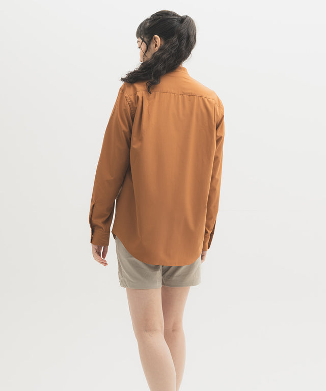 Band Collar Hiker Shirt