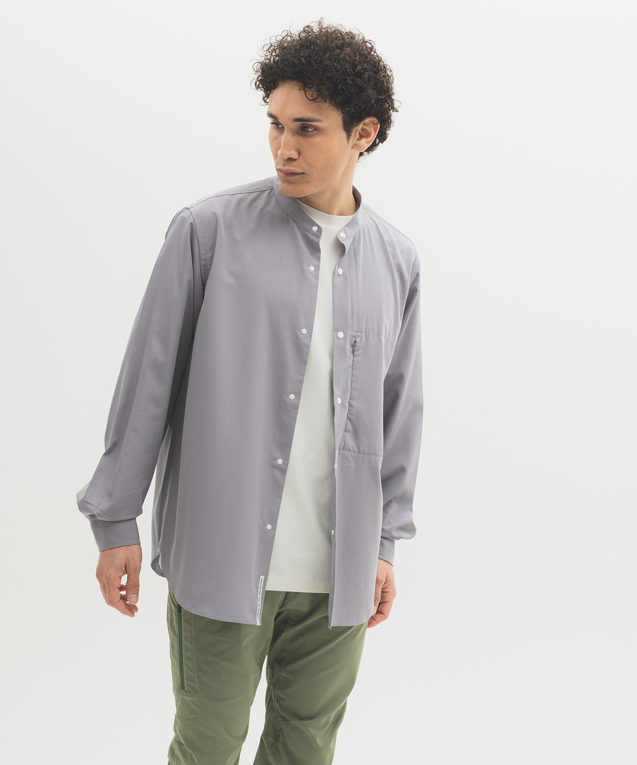 Band Collar Hiker Shirt – nobodyhike