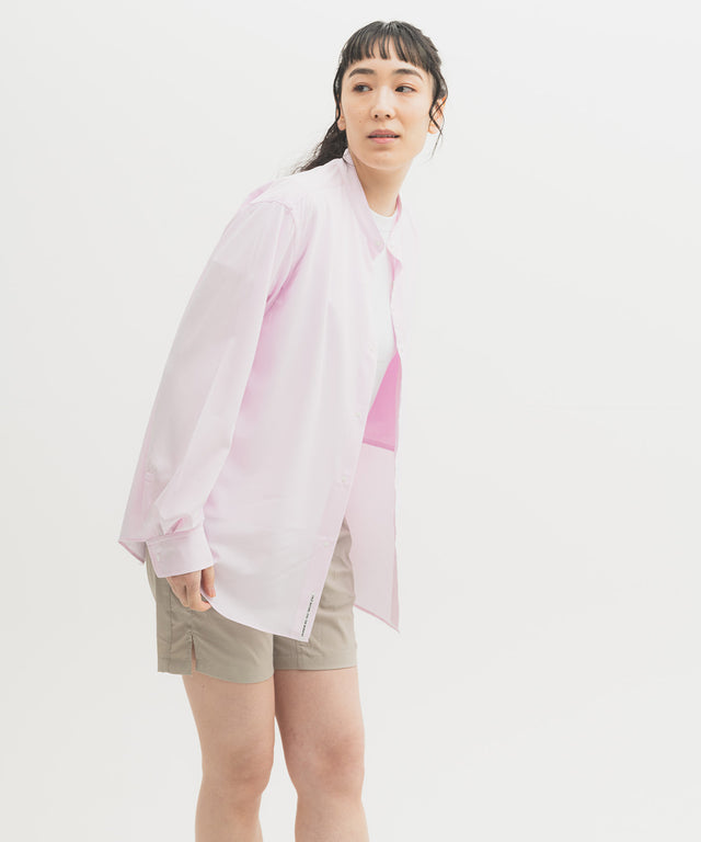 Band Collar Hiker Shirt